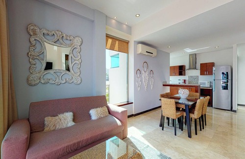 Zazil-ha Apartment | Serene vacation apartment with central AC, strong WiFi, & a shared rooftop pool