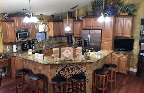 Naples House | Serene Waterfalls, Garden, Privacy, Heated Pool, Spa &, Large Two Story Retreat