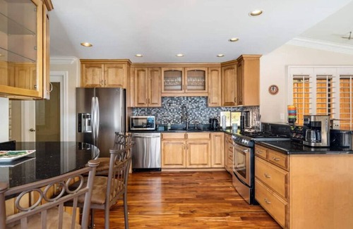 West Hills House | Serene Waterfront Retreat w/ Private Beach & Sauna