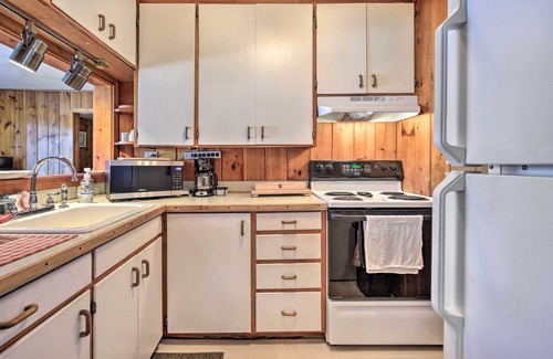Arbor Vitae Cottage | Serene Woodruff Cottage: Lakefront Access!