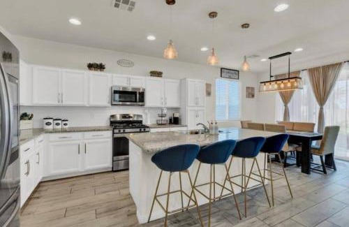 North Las Vegas House | Serenity Retreat: 3BR, Heated Pool, Parking