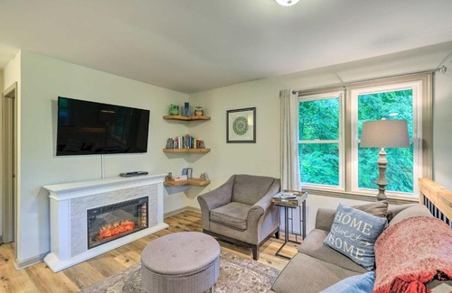 Apple Creek Acres House | Serenity Waynesville Home with Deck and Fire Pit!