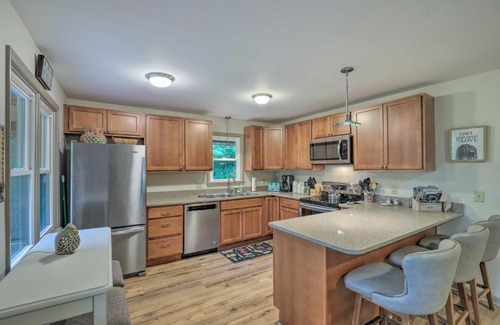 Apple Creek Acres House | Serenity Waynesville Home with Deck and Fire Pit!
