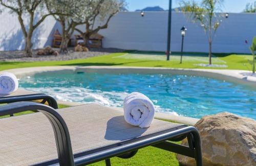 Estacion de Cartama House | Serrano Country House Heated Pool