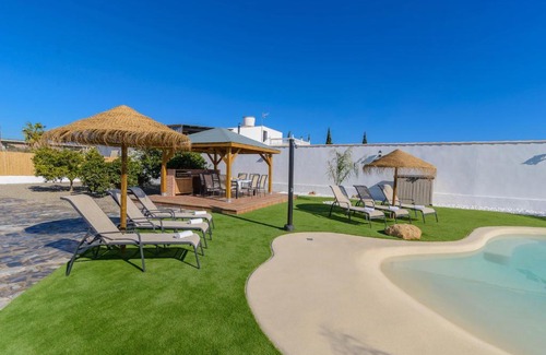 Estacion de Cartama House | Serrano Country House Heated Pool