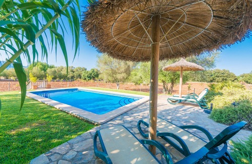 Buger Villa | SES PLANES - Ancient 16th century oil mill with a private pool and in a quiet area. Free W
