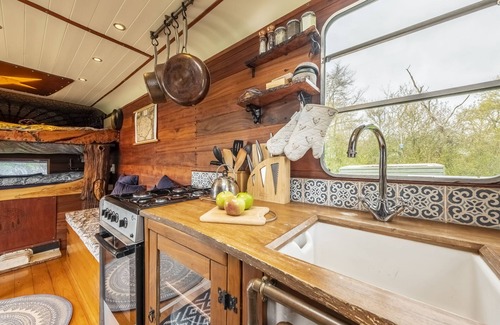 Dereham Cabin | Set in a wild flower meadow, Douglas is completely eco friendly and off-grid.