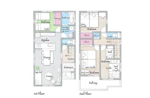 Togo-cho Apartment | Seto-Near Ghiburi Park-Nagoya45mim-Family
