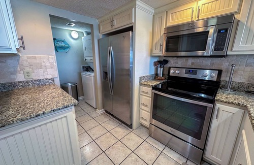 Cherry Grove Beach Condo | Shalimar 2B! Oceanfront Bliss! 2BR Condo with Balcony Access from BOTH Bedrooms!