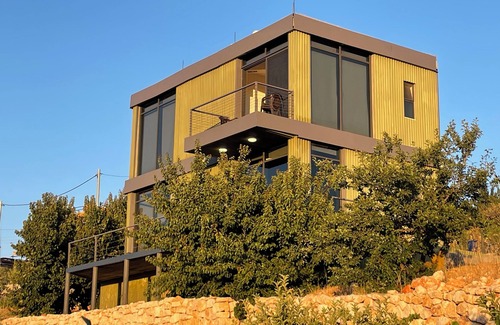 Ajloun Ski Chalet | Shams Farm is a cozy two-bedroom chalet, comfortable & perfect for relaxation