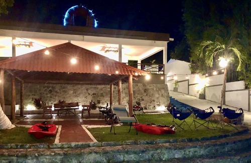 Chetumal House | Shared house on the shore of the Bacalar lagoon with 3 rooms for 10 people