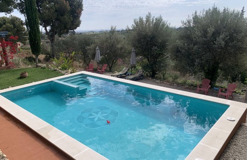 Montserrat Villa | Shared Villa with pool and spectacular views to Valencia and the Sea.