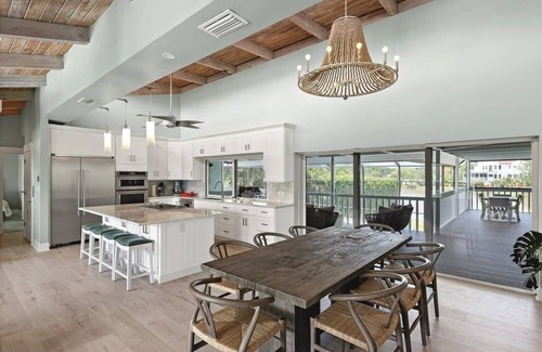 The Dunes House | Shellbound House Spectacular Lakefront Home With Pool in Dunes Golf Community