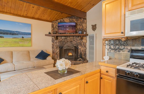Big Bear City House | Sherwood Cottage - Charming Cabin, Hot Tub, Fire Pit, Fenced Yard