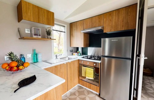 Coulanges House | Siblu – Domaine de Dugny * - Mobil home Wellness 3 hp Signature with air conditioning 8 people