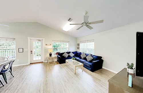 Tarpon Springs House | Side-by-side duplexes with 2 private pools, patios, grills, central AC & WiFi