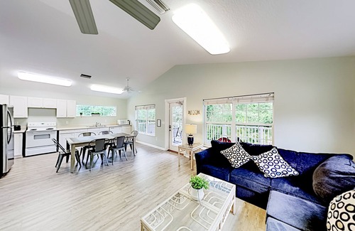 Tarpon Springs House | Side-by-side duplexes with 2 private pools, patios, grills, central AC & WiFi
