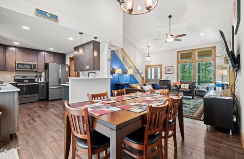 Waynesville House | Silver Linings - Dog-friendly home with a hot tub incredible mountain views