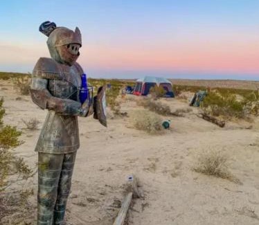 Joshua Tree House | Simply Camping This is a camp site, bring your own tent