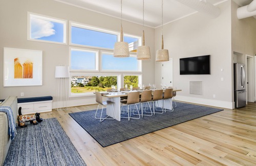 Salvo House | Simply the Finest - New Modern Waterfront Home w/Saltwater Pool