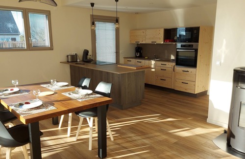 Pleubian House | Single storey house with jacuzzi near the beach Wooden frame, 4 stars