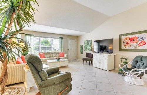 Winifred House | Single-Story Home with Golf Cart in The Villages