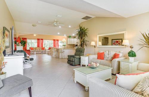 Winifred House | Single-Story Home with Golf Cart in The Villages