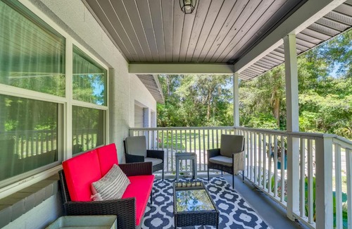 Ocala House | Single-Story Ocala Home with Porch - Near WEC!