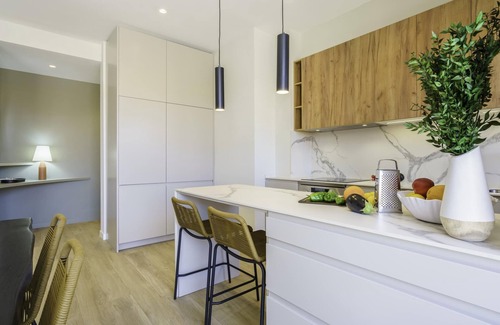 Sitges Town Center Apartment | Sitges Spaces Mediterranean Penthouse-2 B.R./2 Baths/Terrace- Up to 4 People