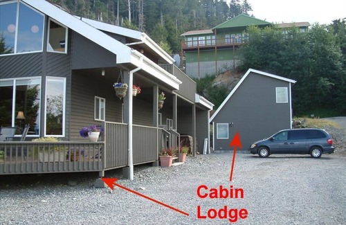 Sitka Apartment | Sitka Point Cabin is a 2 bedroom, 2 bath, 2 level cabin