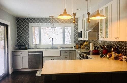 Oliverea House | Ski Belleayre, Hunter or Windham - The Secluded Chalet, fire place, 4 bed/2 bath