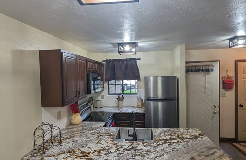 Hidden Valley Condo | Ski condo with deck. Walk across the street to the slopes.