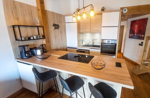 Saint-Martin-de-Belleville Apartment | Ski-in/Ski-out Apt for 6 with South-West Terrace, Parking, and WiFi in St. Martin de Belleville