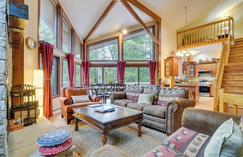 North Conway Cabin | Ski & Golf: Cozy North Conway Mountain Cabin!