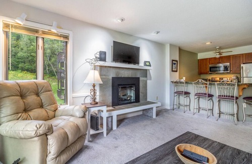 Ludlow Condo | Ski Haven: 1-Bed Ski-in/out Condo, Okemo Base Area
