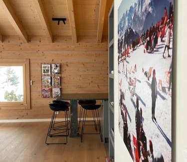 Saint-Pierre-de-Clages Ski Chalet | Ski in out Swiss Alps Chalet Charelle by Jolidi