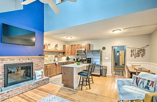 Plymouth Condo | Ski-In/Ski-Out Tenney Mountain Condo w/Fireplace!