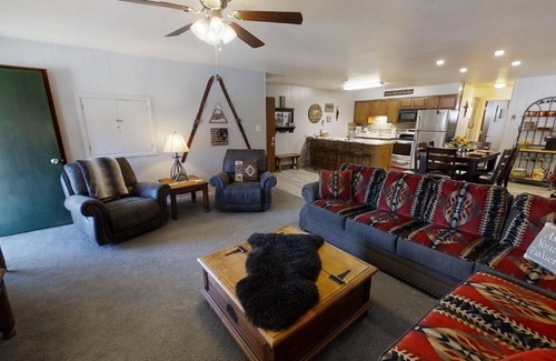Red River Condo | Ski View 6 - In town - On Main Street - End Unit - WiFi - Private Balcony - Trai