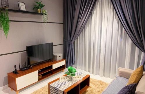 Bandar Kota Bharu Apartment | SKY COZY TROIKA, KB CITY VIEW, WiFi, Netflix, 4-6 Pax