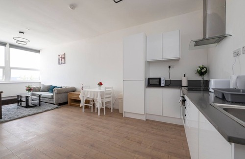 Smethwick Apartment | Sleek and Serene Stay in West Bromwich