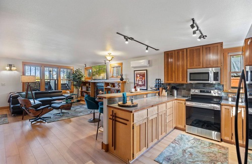 River Rock Condo | Sleek Condo – Near Park, Poudre River and Old Town
