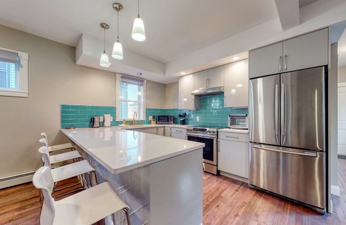 Munjoy Hill Condo | Sleek condo w/WiFi & private patio - less than two blocks from beach/park