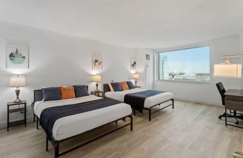 Atlantic City Apartment | Sleep 6 Stylish 1BR 2BA Beachfront by CozySuites