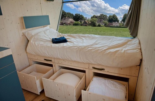 Steinbergkirche House | Sleep Space 01 - Green Tiny Spot Geltinger Bucht