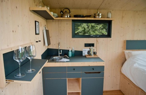Steinbergkirche House | Sleep Space 02 - Green Tiny Spot Geltinger Bucht