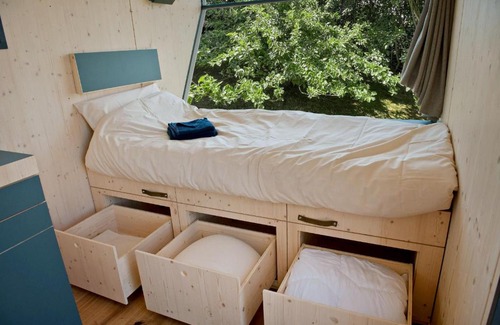 Steinbergkirche House | Sleep Space 02 - Green Tiny Spot Geltinger Bucht
