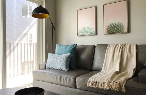 Downtown Omaha Apartment | Sleepover: Convenient 1BD/1BA + Balcony - Downtown Omaha