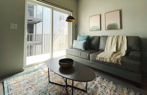Downtown Omaha Apartment | Sleepover: Convenient 1BD/1BA + Balcony - Downtown Omaha