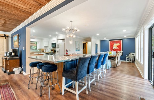 Shirley House | Sleeps 16! Lakefront- GameRoom - Dock - Fireplaces