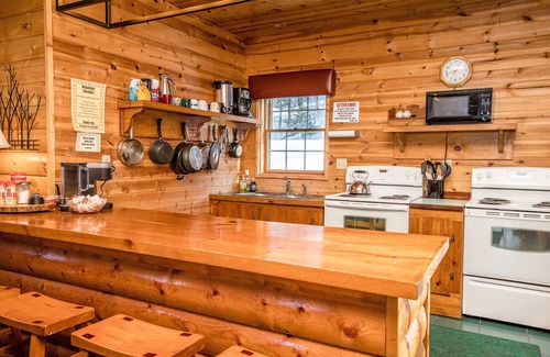 Ironwood Cabin | Sleeps 50 Charming Cozy Northwoods Village Ski Cabin Unique